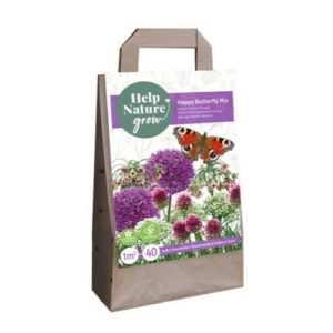 help nature grow happy butterfly mix