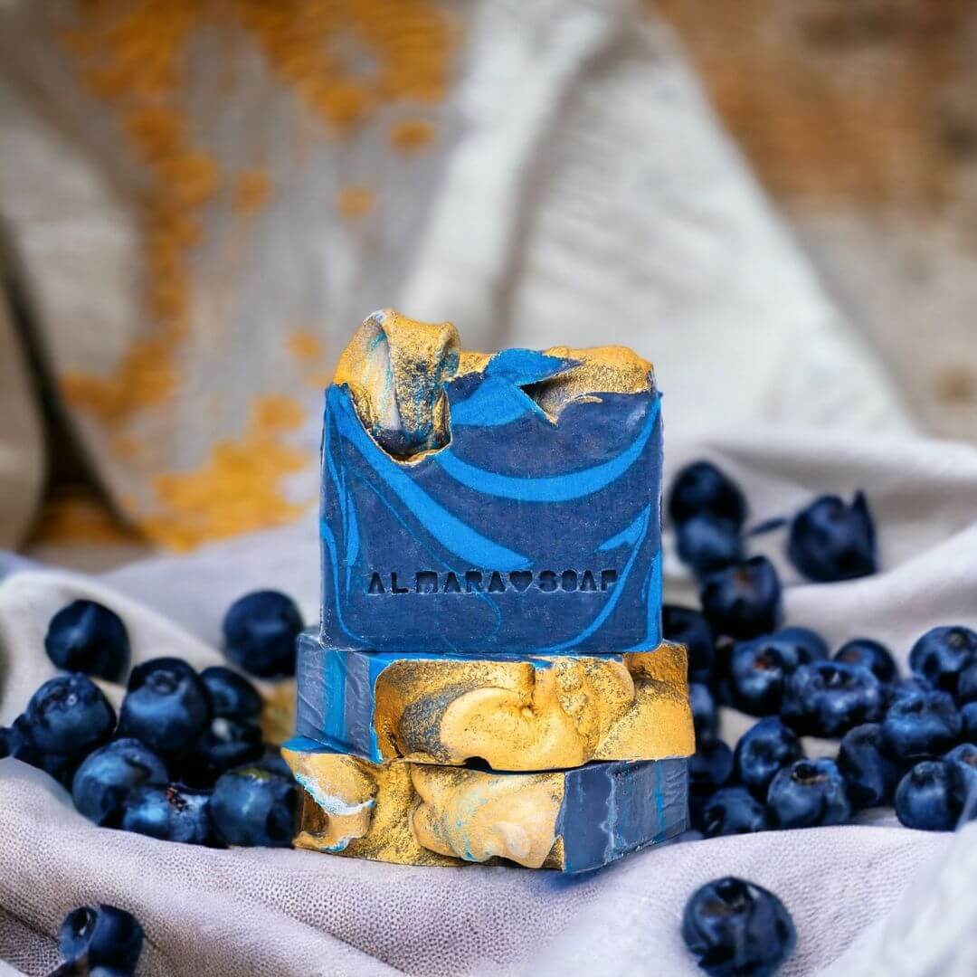 Almara Soap Blueberry Jam dizajnové mydlo 100 g 1 almara-soap-blueberry-jam-rastlinkovo