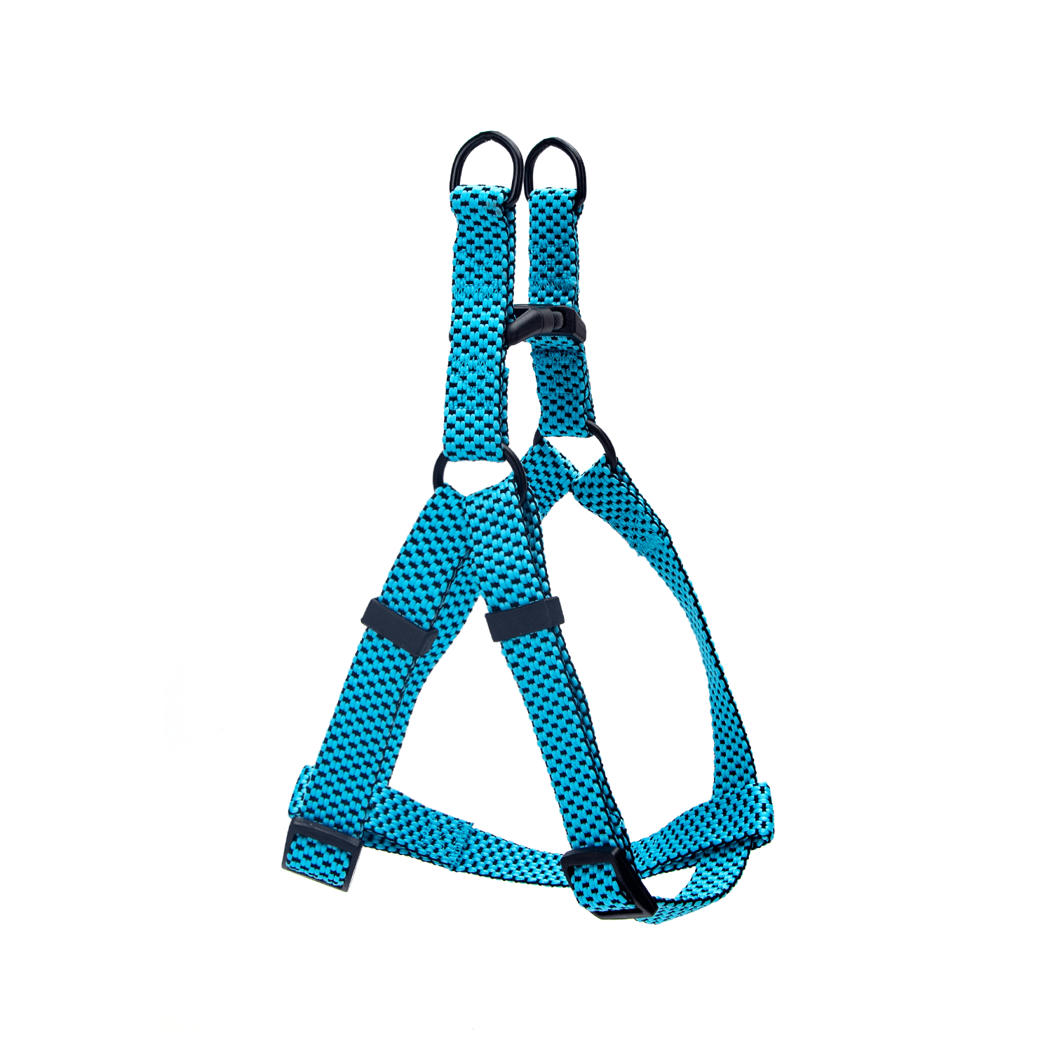 L Postroj prepletaný vzor modrý 40 - 60 cm