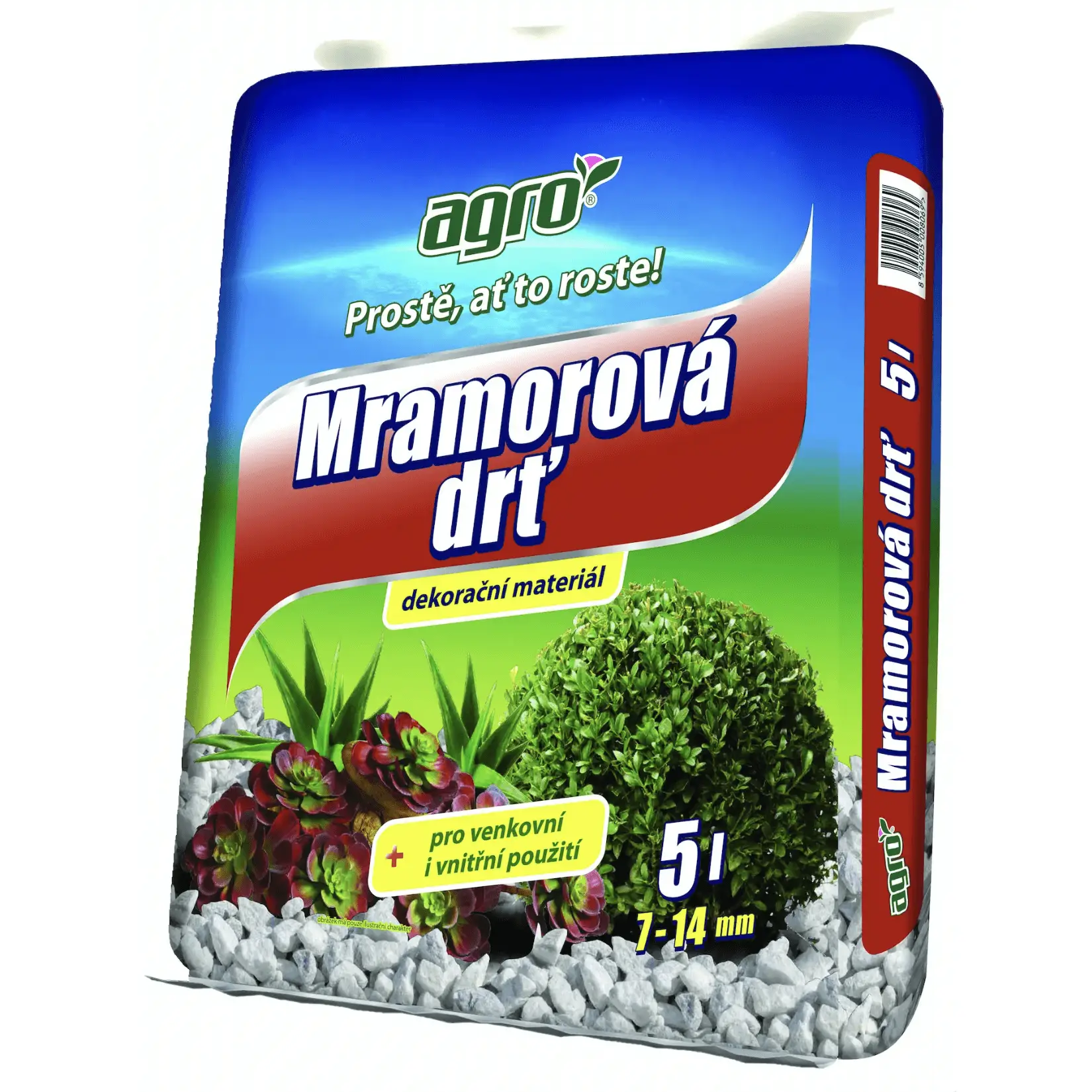 AGRO mramor.drť 7-14mm 5l