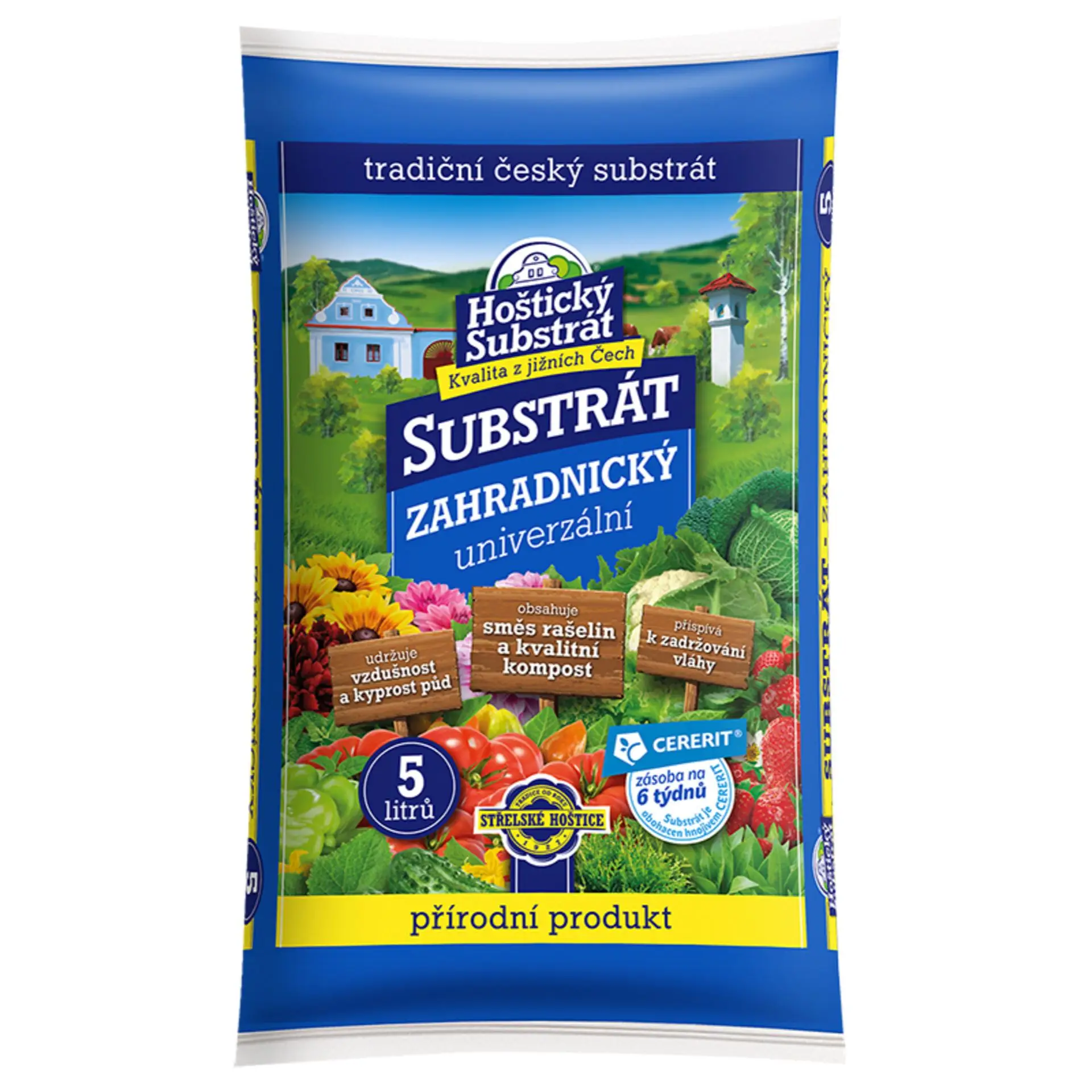 E-shop Nohel garden Substrát FORESTINA HOŠTICKÝ zahradnický 10 l