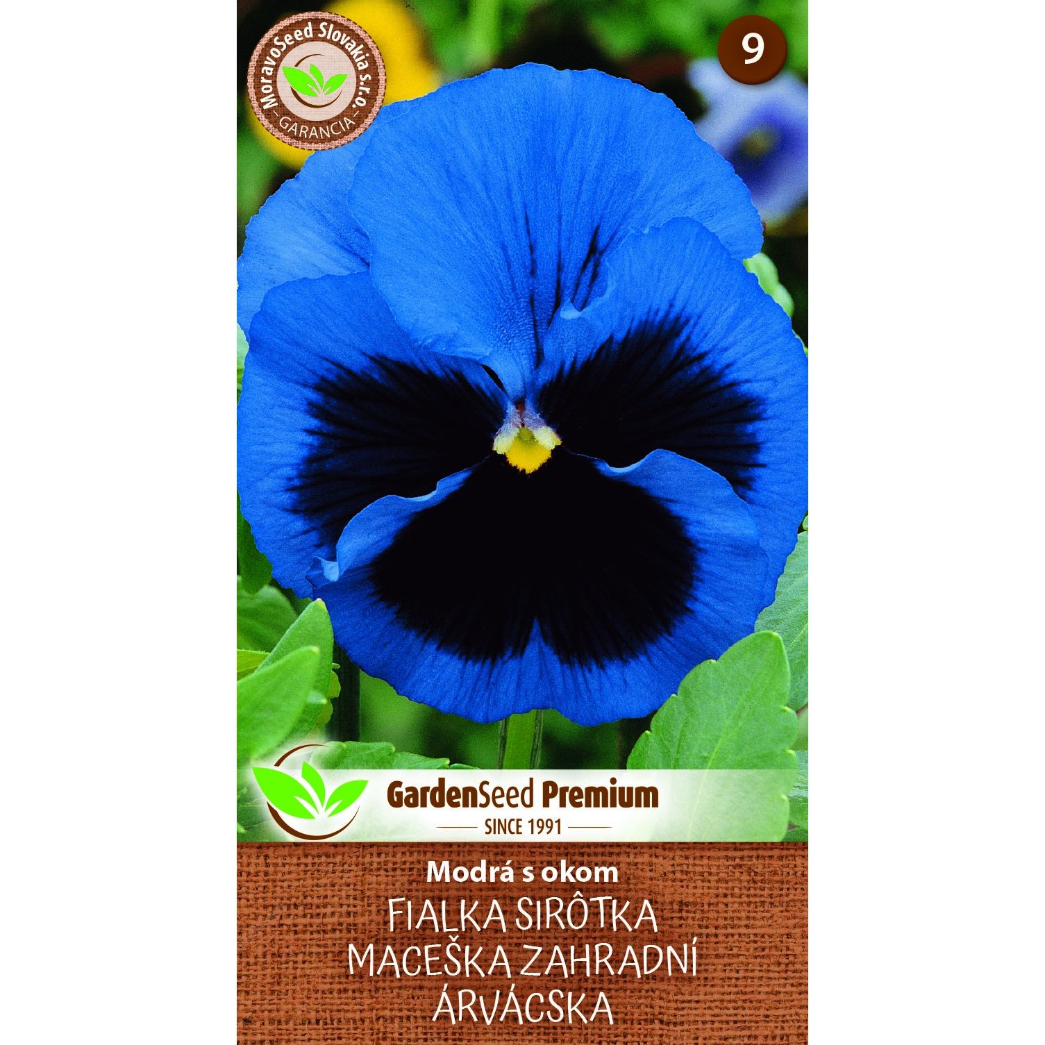 MoravoSeed Fialka sirôtka – modrá s okom 0,3 g