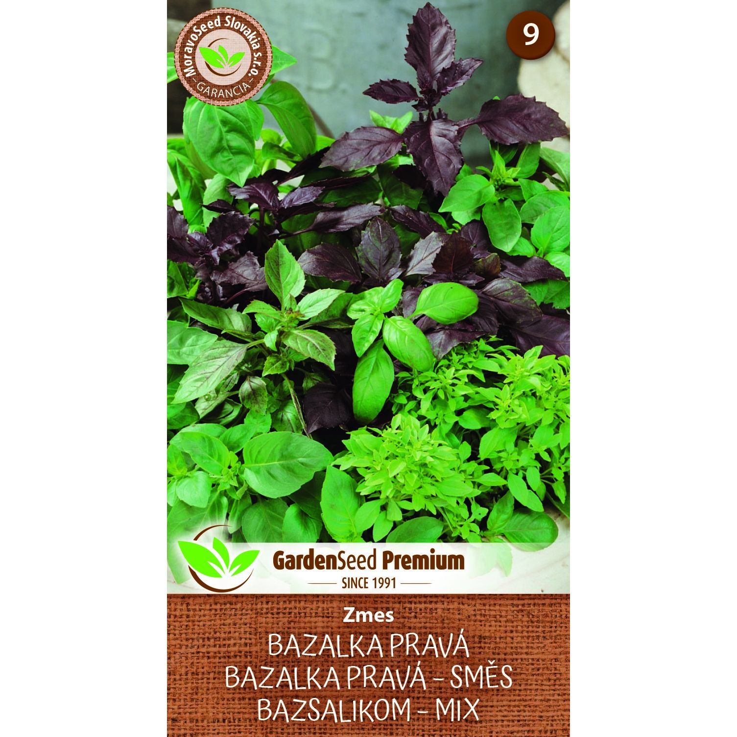 MoravoSeed Bazalka pravá – zmes 0,5 g