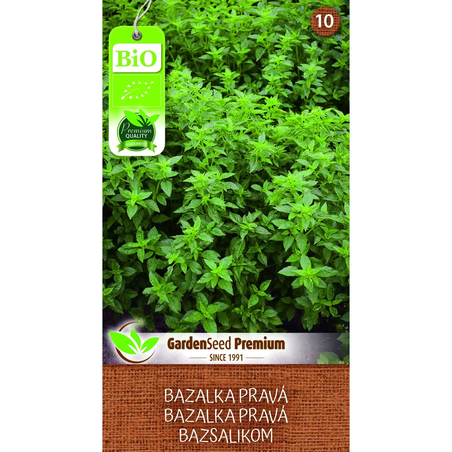 E-shop MoravoSeed Bio Bazalka pravá 0,5 g