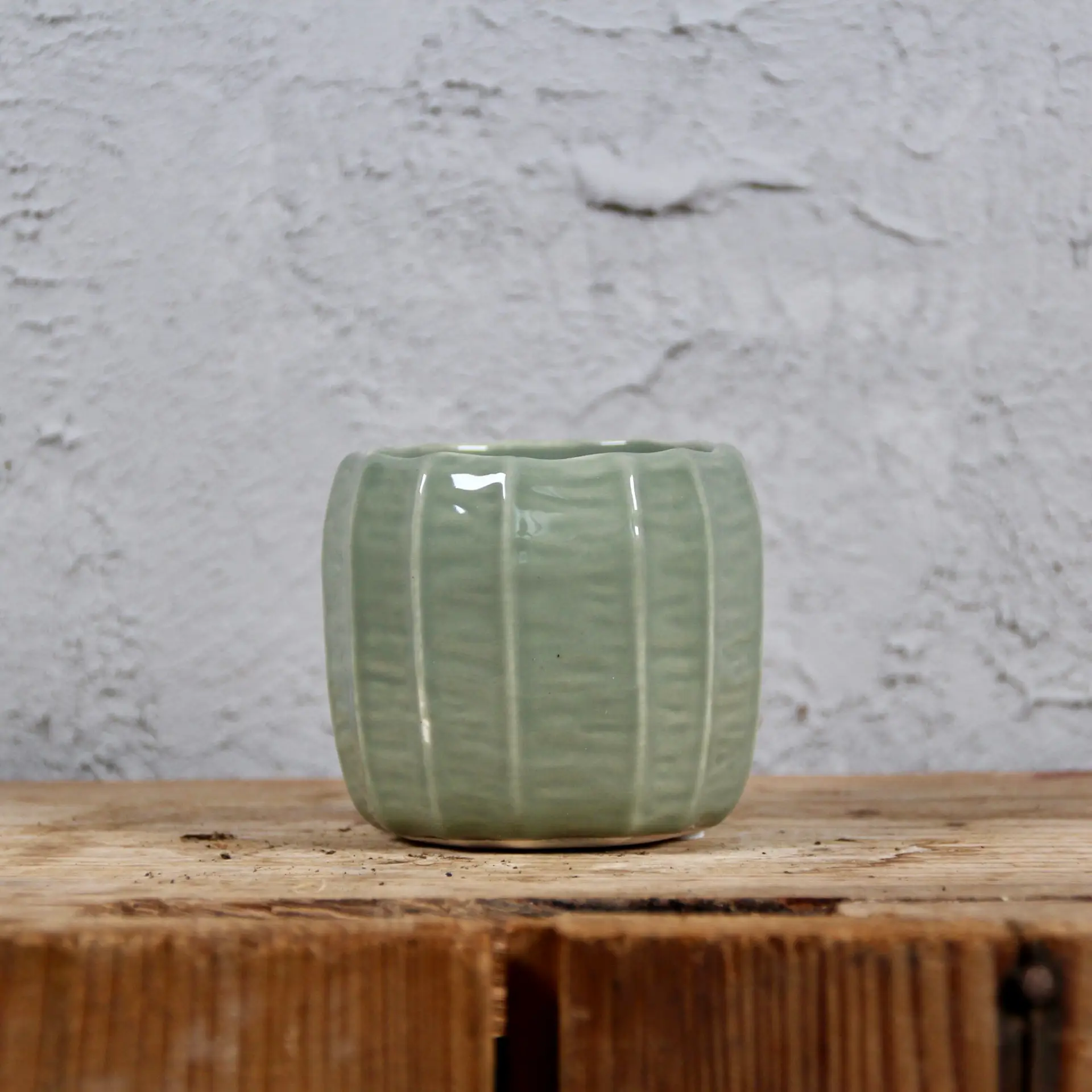 E-shop Kvetináč Verde bledozelený Ø 6 cm