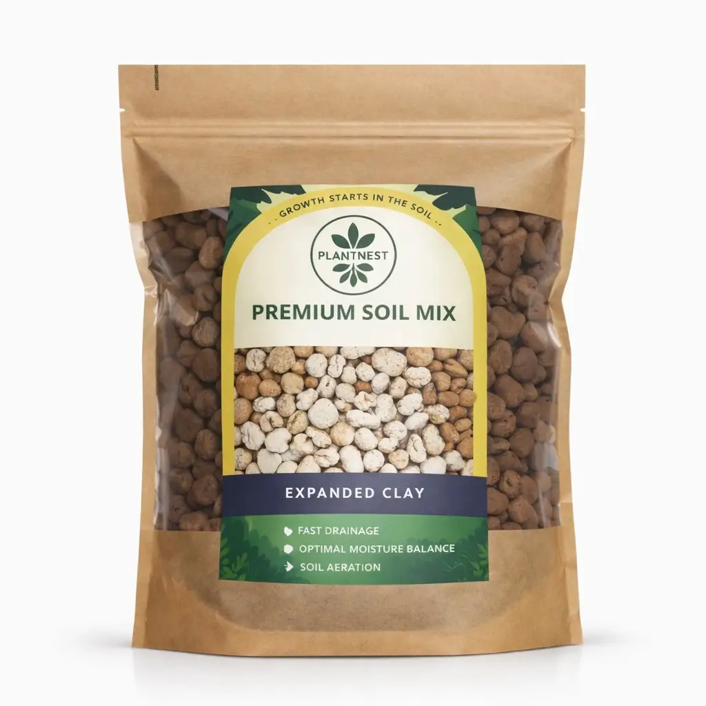 PlantNest Keramzit 3 litre 1 PlantNest-keramzit-drenazna-vrstva-clay-rastlinkovo