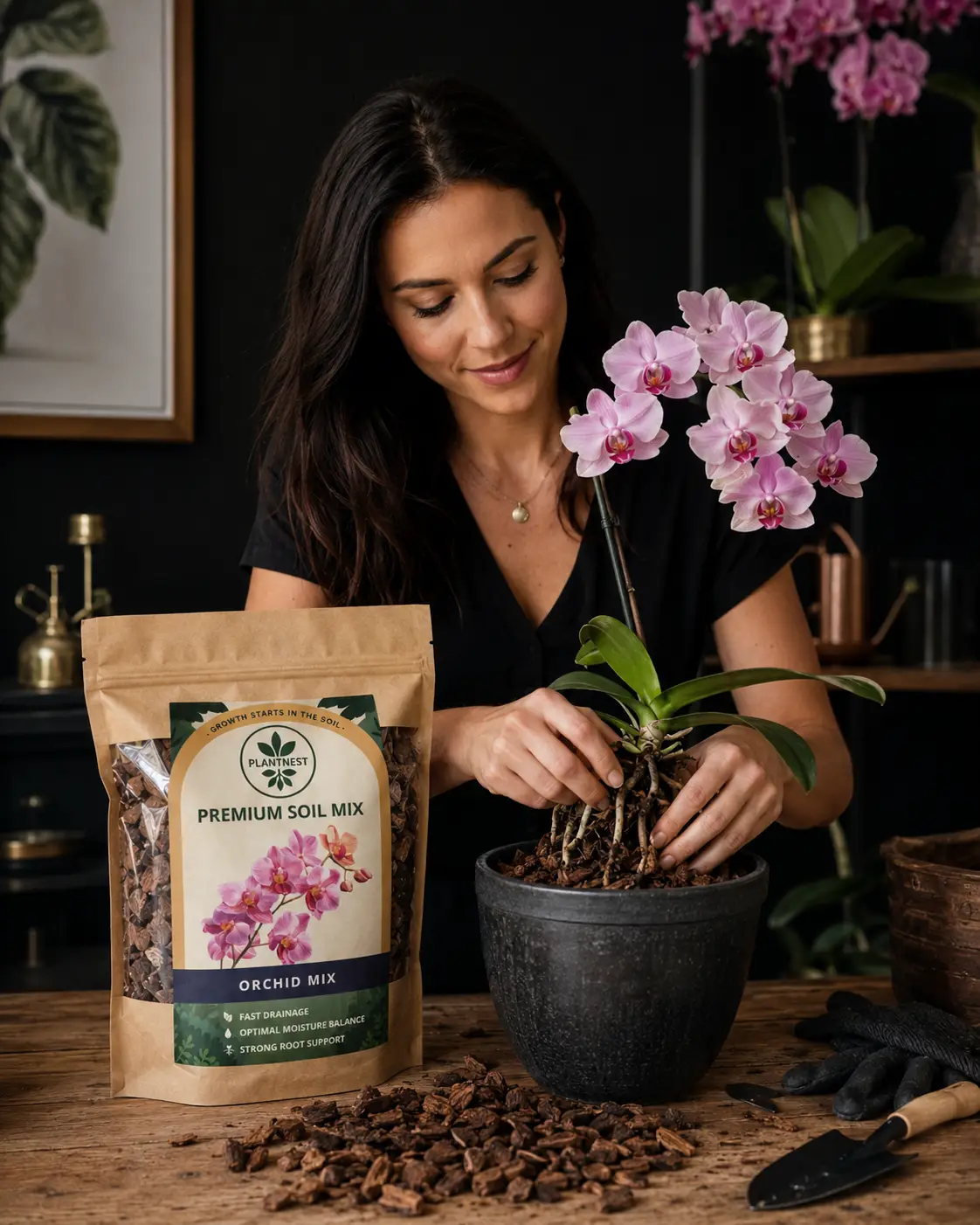 PlantNest Orchidea 3 litre 2 PlantNest-orchidea-substrat-pre-orchidey-piniova-kora-rastlinkovo