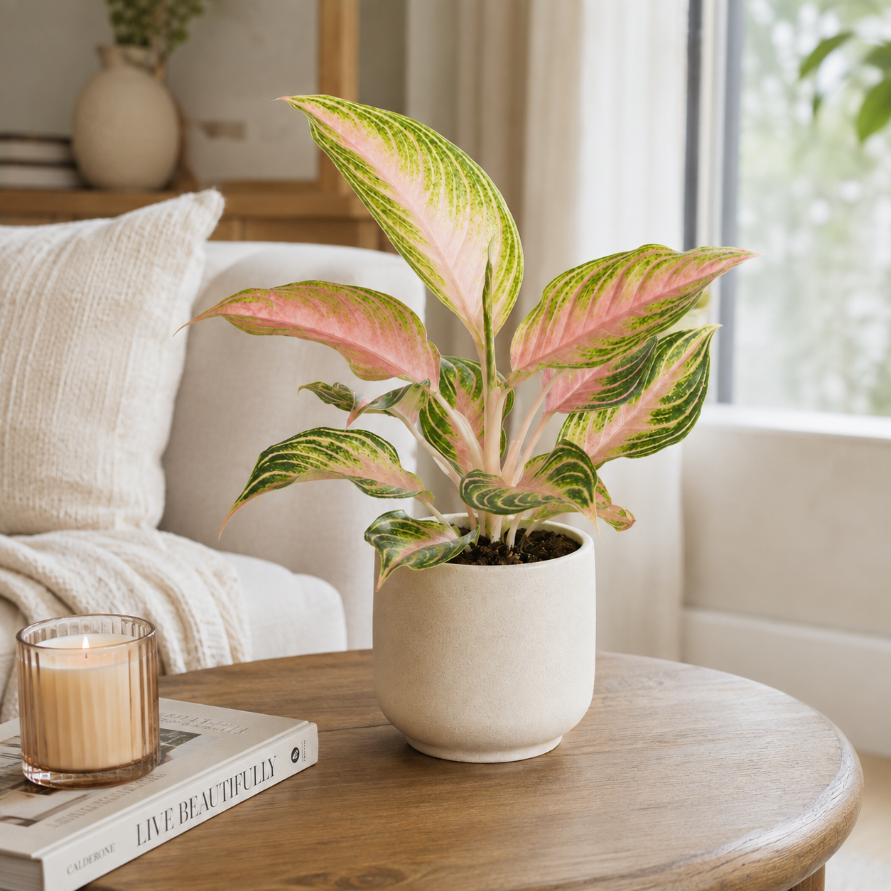 Aglaonema Eyecatcher 3 aglaonema-eyecatcher-ruzova-rastlina-rastlinkovo
